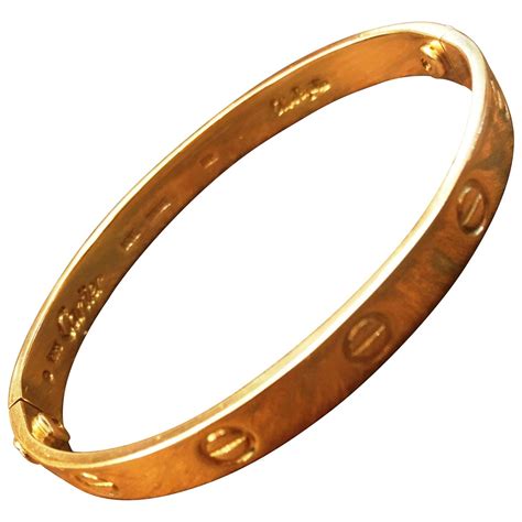 vintage cartier love bracelet for sale|cartier love bracelet cheapest.